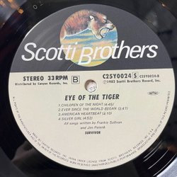 Винтажная виниловая пластинка LP Survivor Eye Of The Tiger (Japan 1982) (No Obi) American Heartbeat