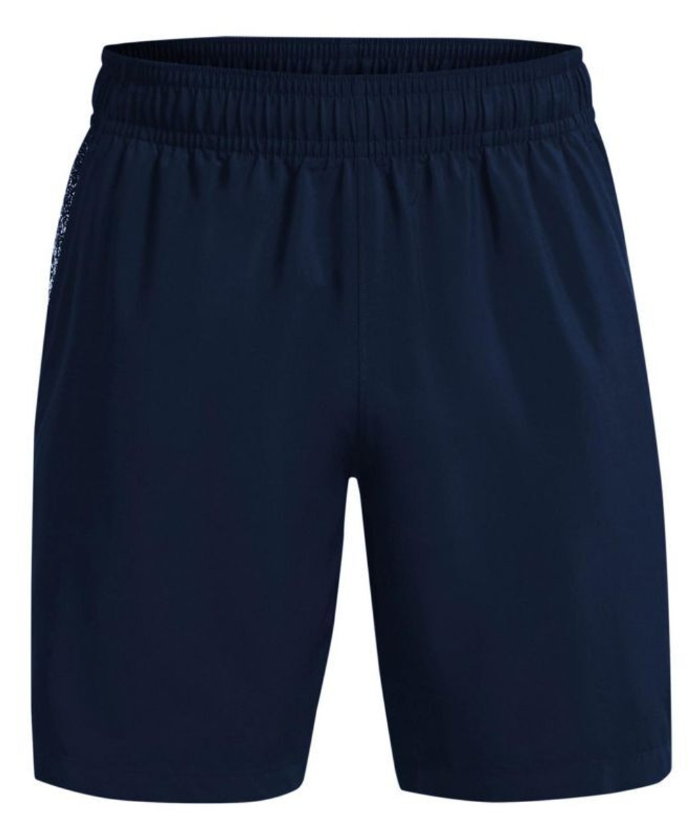 Детские теннисные шорты Under Armour Boys' UA Woven Graphic Shorts - Blue