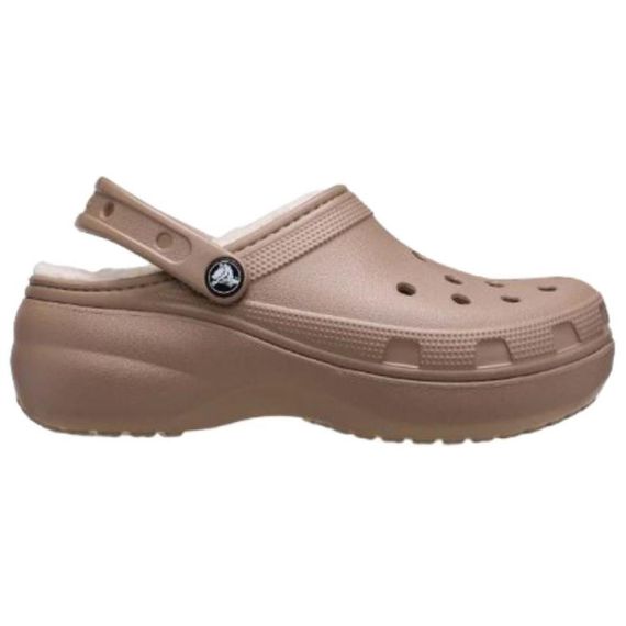 Crocs Classic Platform Lined Clog 'Brown'