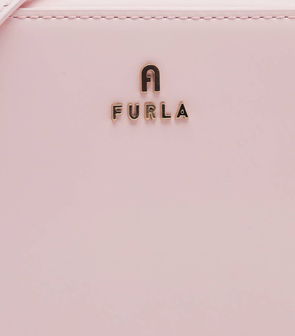 Кожаная сумка через плечо Camelia Furla - пудро-розовый(WE00458 T20000)