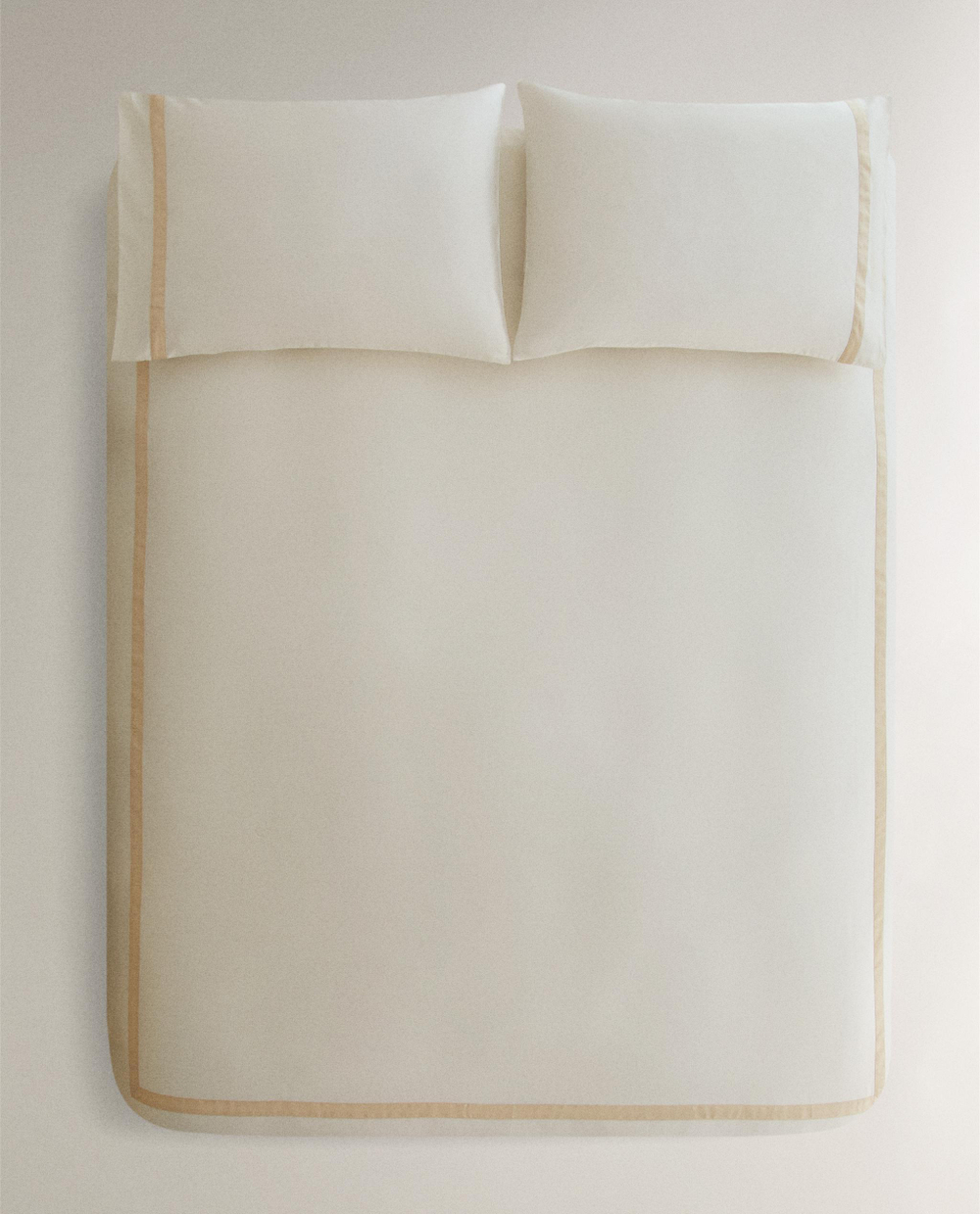 Пододеяльник Zara Home сатин, хлопок 100%, однотонный, 5178/088