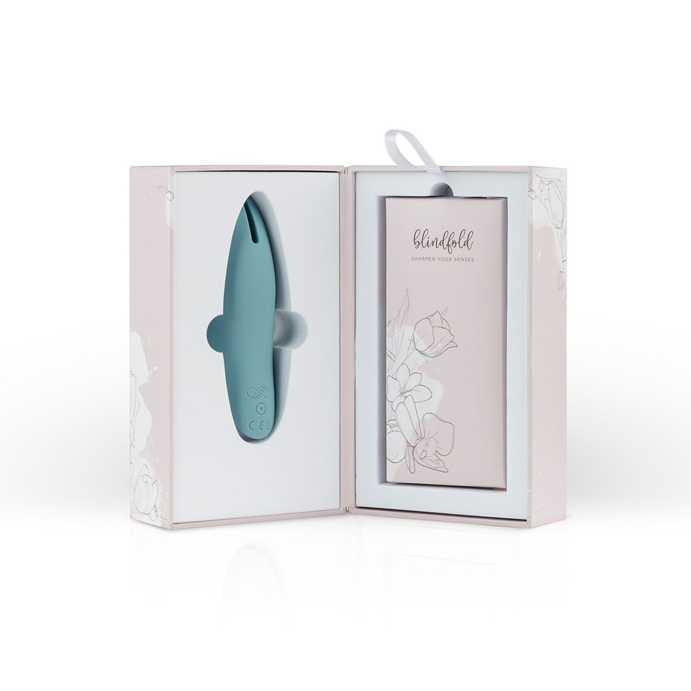Клиторальный вибромассажёр The Tulip Clitoris Vibrator (Цвет: грязно-синий)