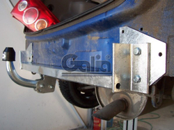 Фаркоп оцинкованный Galia M020A для Mazda Premacy 1999-2004(паспорт и сертификат в комплекте)(без электрики)