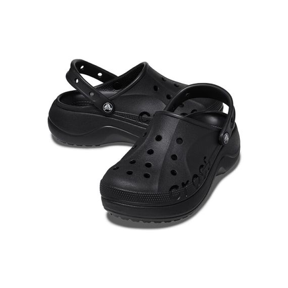 Crocs Baya Platform Clog 'Black'