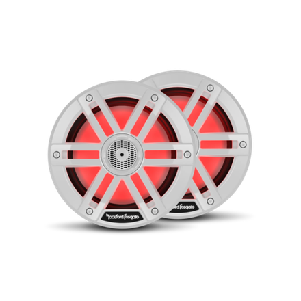 Влагозащищенные динамики 6.5" Rockford Fosgate M1-65 белые (75Вт/300Вт max)