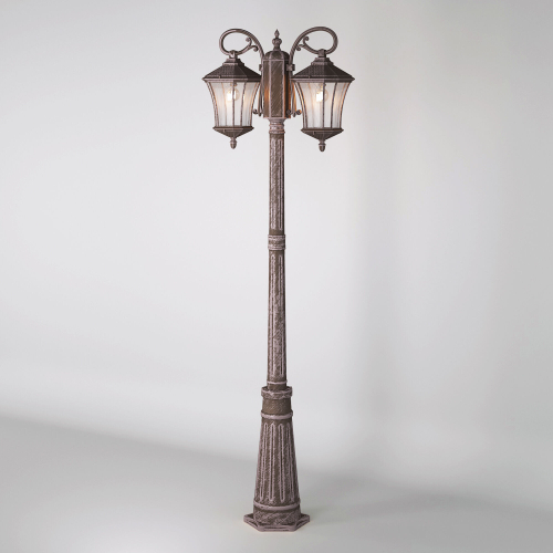 Уличный светильник на столбе Virgo F/2 капучино IP44 GLXT-1450F/2 капучино