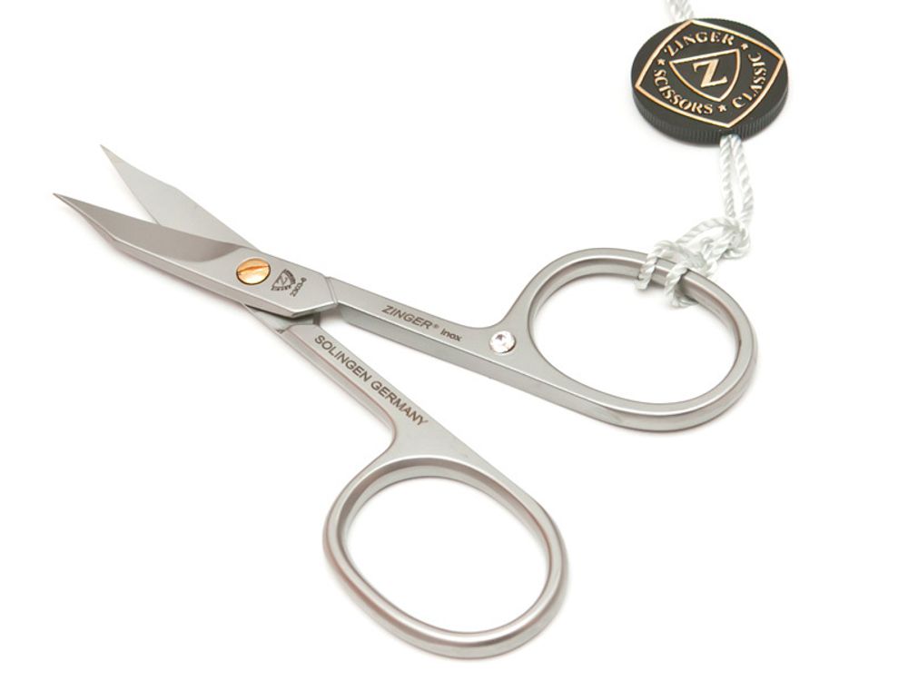 Zinger ZP 2203 Ножницы маникюрные универсальные цв.серебро матовое.