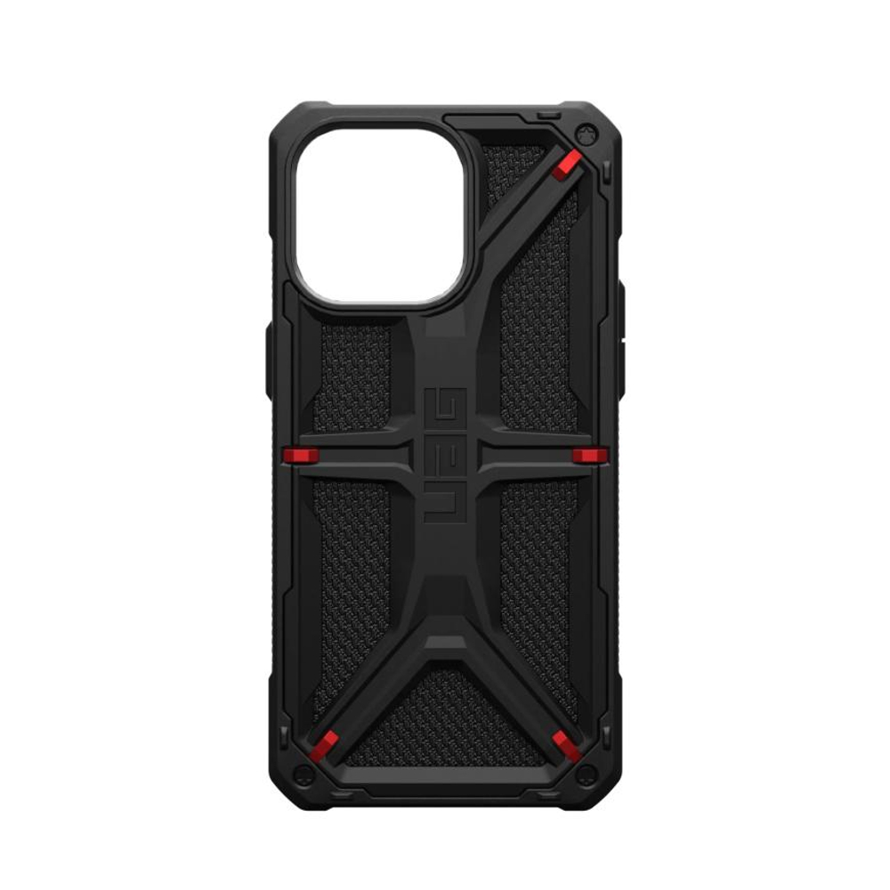 Защитный чехол UAG Monarch Kevlar для iPhone 15 Pro Max Композитный гибридный чехол с высоким уровнем защиты при падении