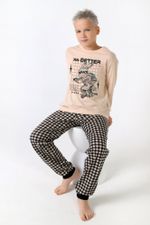 Пижама для мальчика Отдых-1 Виотекс БЕЖЕВЫЙ