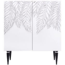 Комод Тропик Классик с 2 полками Айс Найт Сильвер