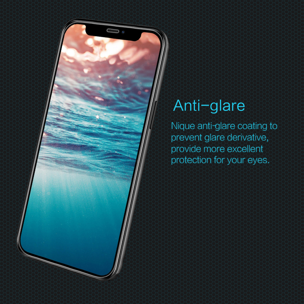 Защитное стекло с прозрачными рамками от Nillkin для iPhone 12 mini, серия H Anti-Explosion Glass Screen Protector
