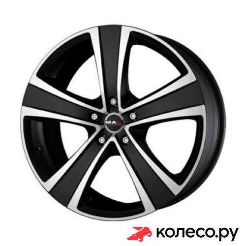 Fuoco 5 8x18/5*112 D76 ET47 Ice Black