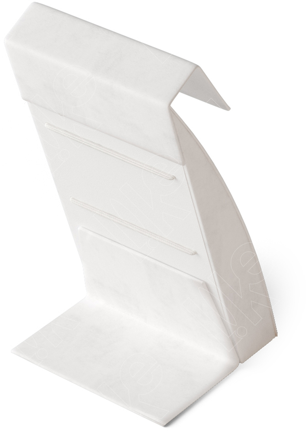 Подставка для гарнитура/изогнутая/2 отверстия на планке/язычок/ф.№6 (2 шт.)