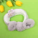 Повязка на голову «Little bunny- Ozzy», микс 4 цвета, 20*6 см (подвес Единорожек)