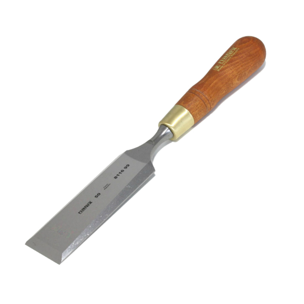 Стамеска плоская Narex с ручкой Wood Line Plus 50 мм