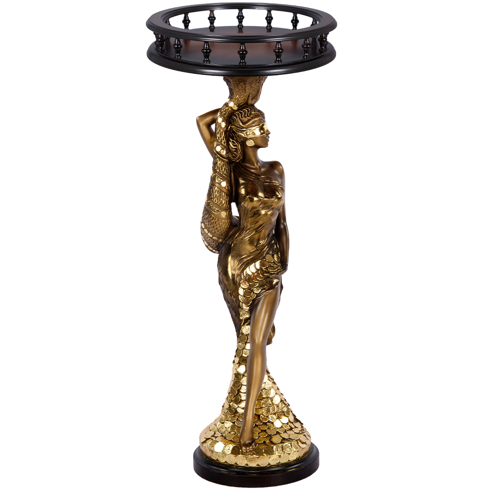 Подставка декоративная Фортуна №340/2 Бронза Орех