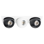 i536726272 Светильник INTERO LED 9W*3 850LM*3 24G БЕЛЫЙ/ЧЕРНЫЙ 3000K (217536+217072+217062+217072)