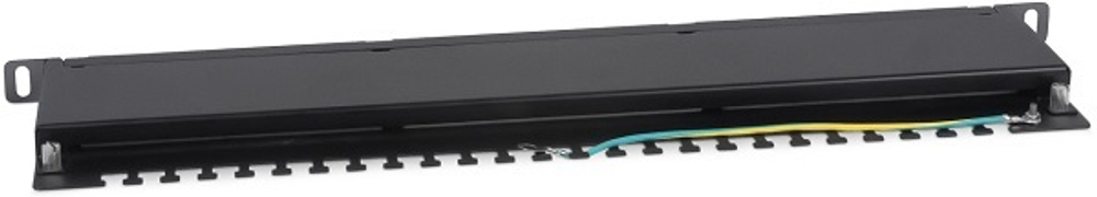 Патч-панель  Cabeus PLHD-24-Cat.5e-SH-Dual-0,5U
