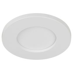 Светильник светодиодный встраиваемый Даунлайт ЭРА LED 1-3-4K Slim панель 3Вт 4000К круг | Downlight
