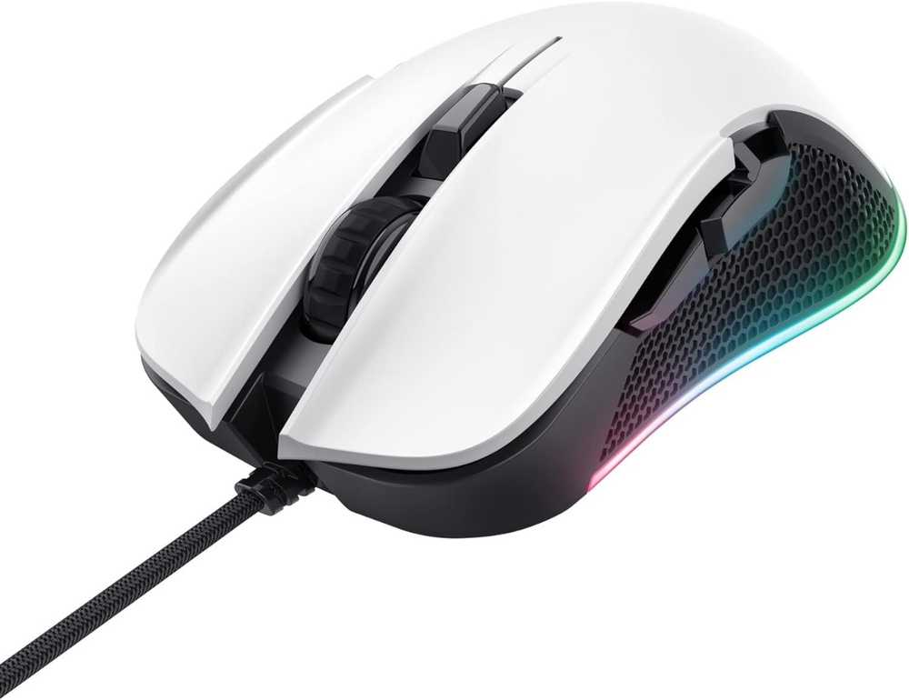Мышь Trust GXT 922W YBAR белый