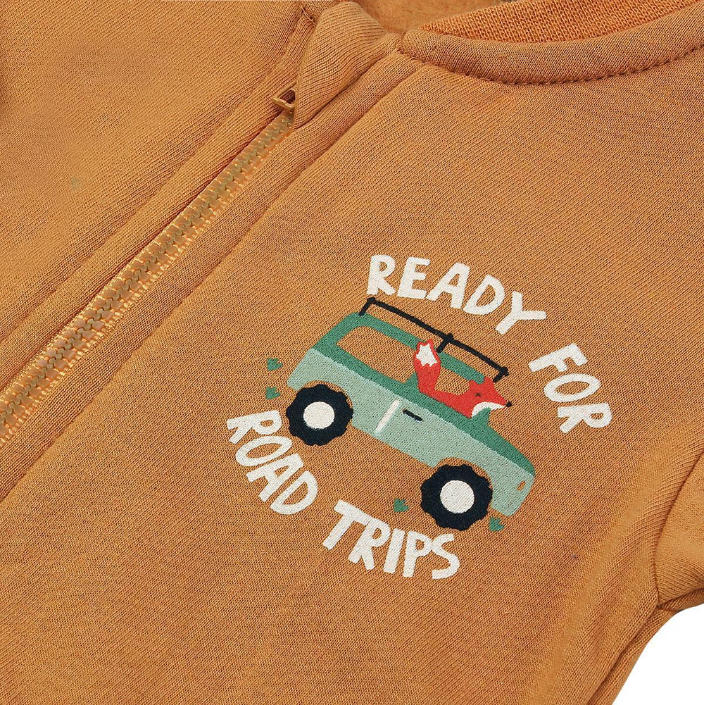 Джемпер д/новорожд. M1110FN-0/1 р.68-74 охра (Такро)