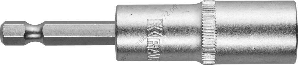 KRAFTOOL Nut Driver 13 мм, Бита с торцовой головкой (26396-13)