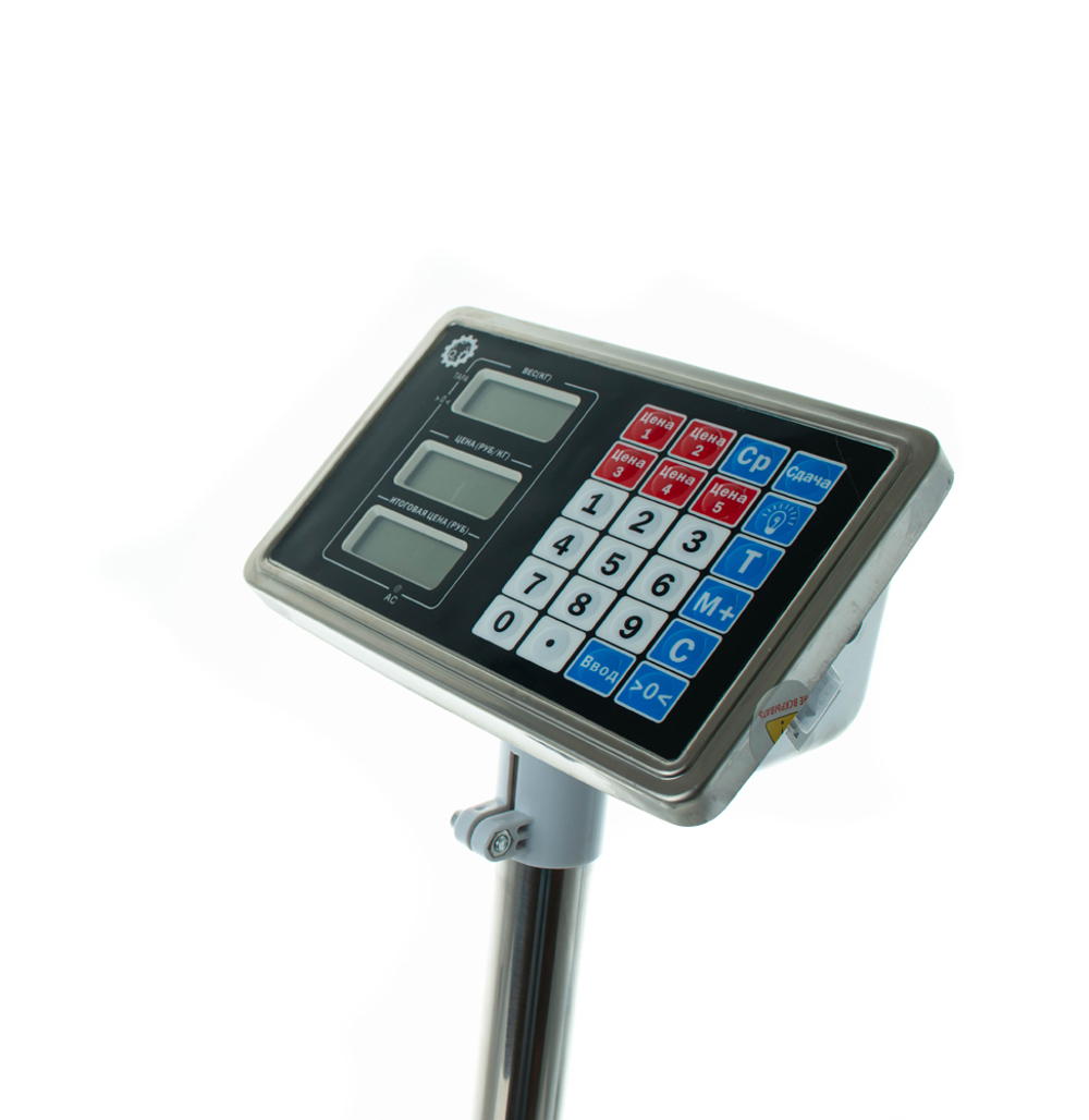 Напольные торговые весы Foodatlas 100кг/20гр ВТН-100