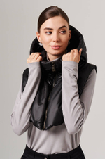 8406 Манишка женская (черный)