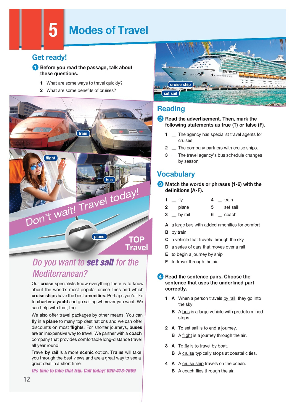 Travel Agent - туристическое агентство. Учебник с электронным приложением