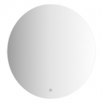 Зеркало Evoform с LED-подсветкой 18 W Ø70 см Сенсорный выключатель Нейтральный белый свет