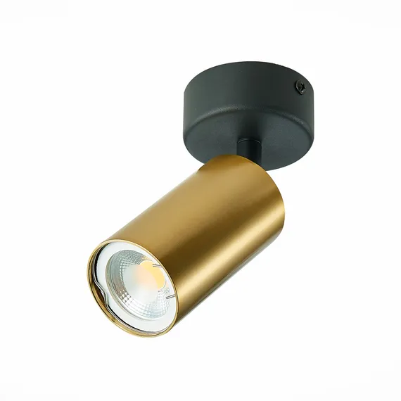 ST303.202.01 Потолочный светильник Золотистый GU10 1*50W  IP20 D70xH168 220V Без ламп Накладные светильники