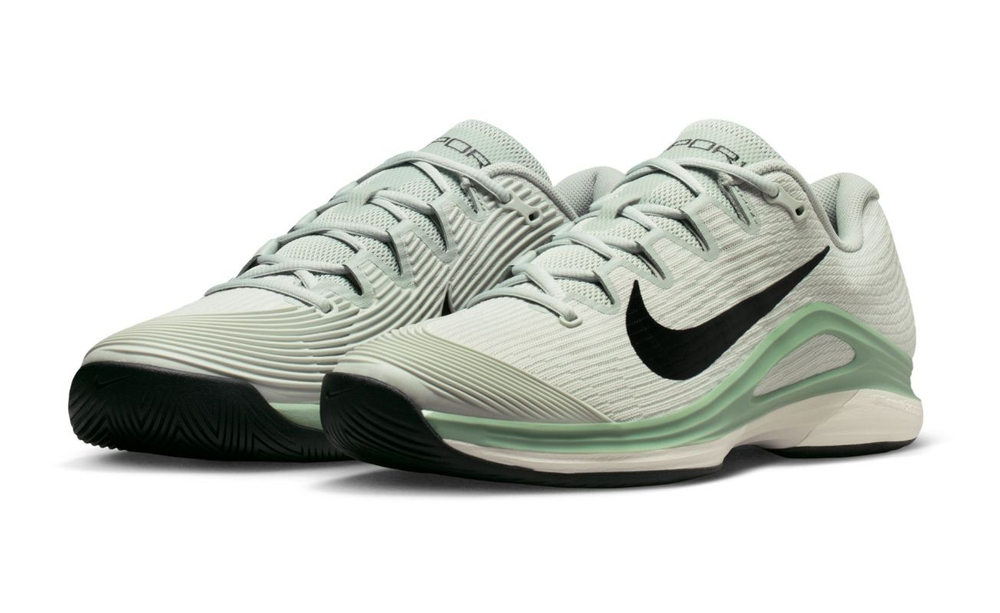 Мужские теннисные кроссовки Nike Zoom Vapor 12 - light silver/black steam/white