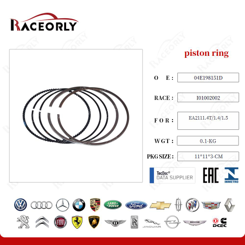 Кольца поршневые STD VAG 1.4