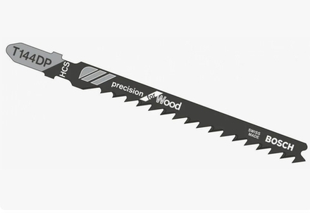 Пилки на эл.лобзик Чеглок T144D дерево быстрый рез