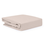 Простыня из сатина бежевого цвета из коллекции essential, 240х270 см