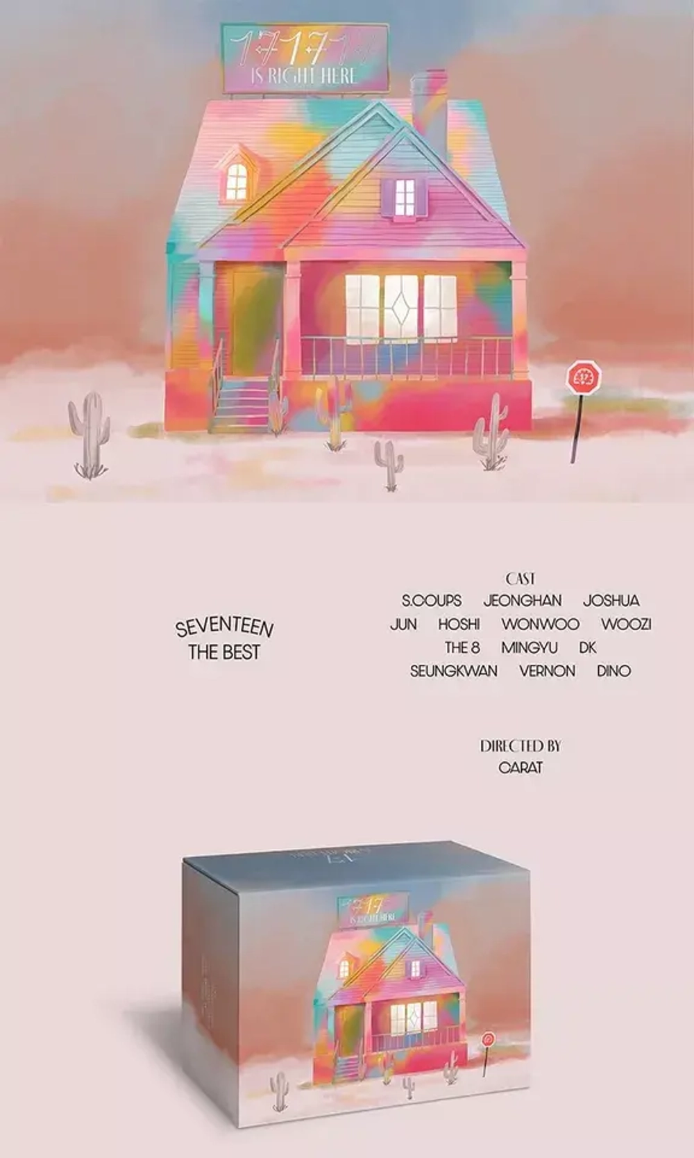 SEVENTEEN -  BEST ALBUM [17 IS RIGHT HERE] [Deluxe ver.]