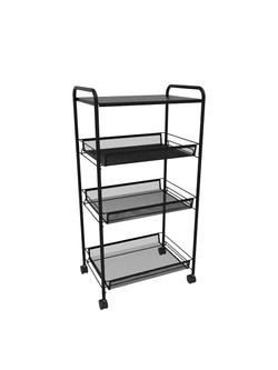 Этажерка "Ладья 34КС" (Черный)