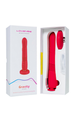 Пульсатор Gravity Lovense красный 25,9 см