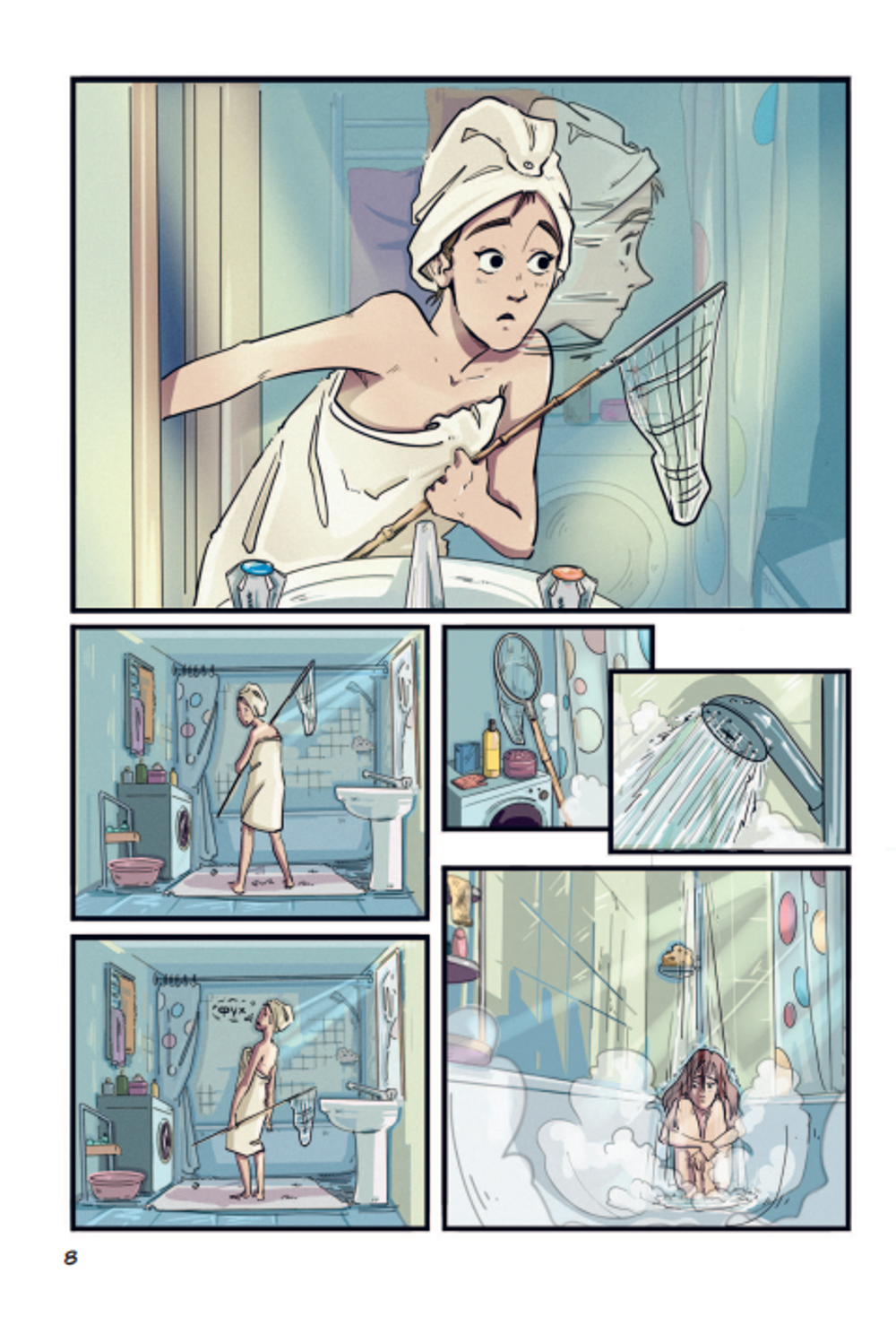 Комикс Записки домового. Том 1. Испытание водой