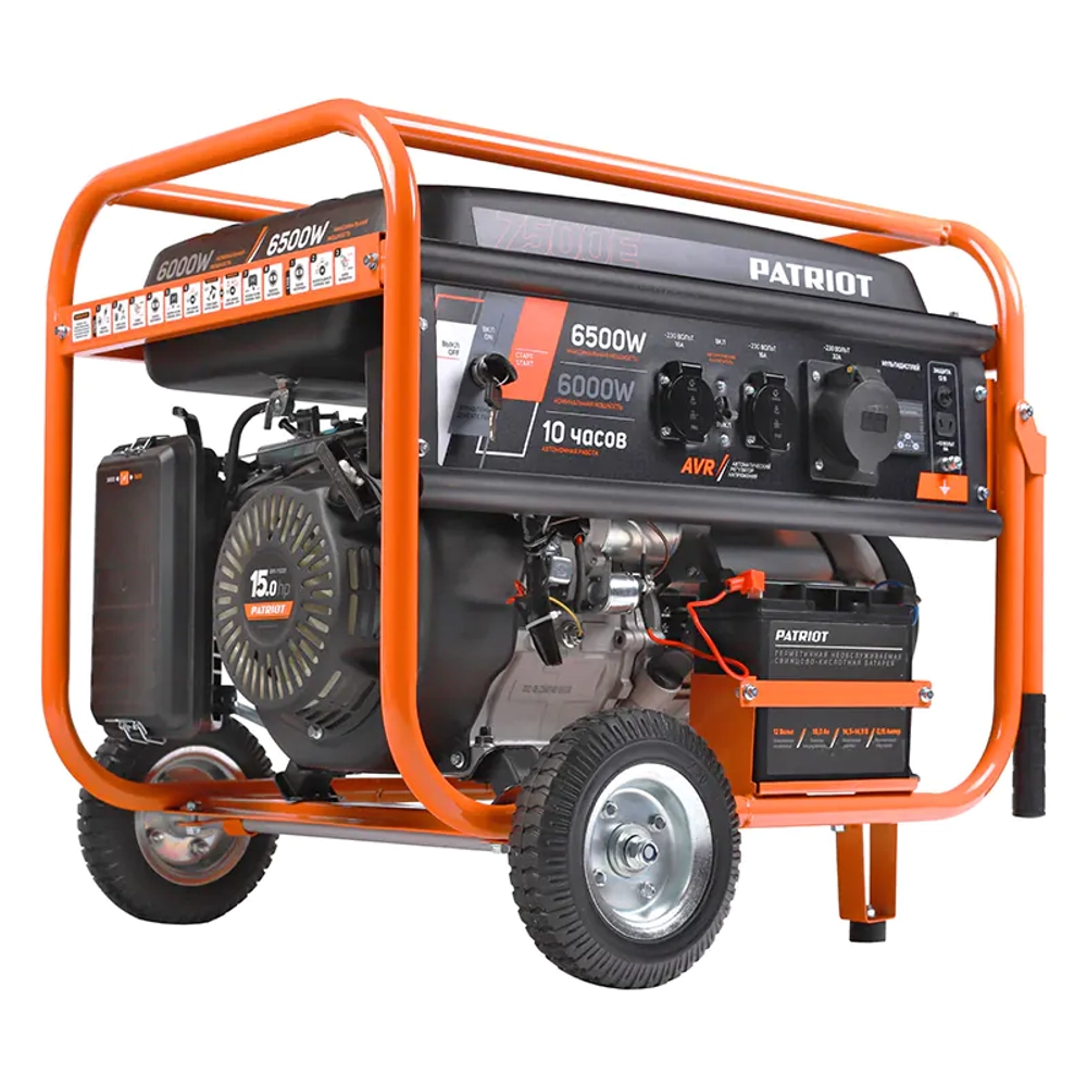 PATRIOT GRS 7500E генератор бензиновый 476102288