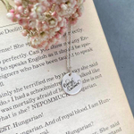 подвеска с индивидуальной гравировкой