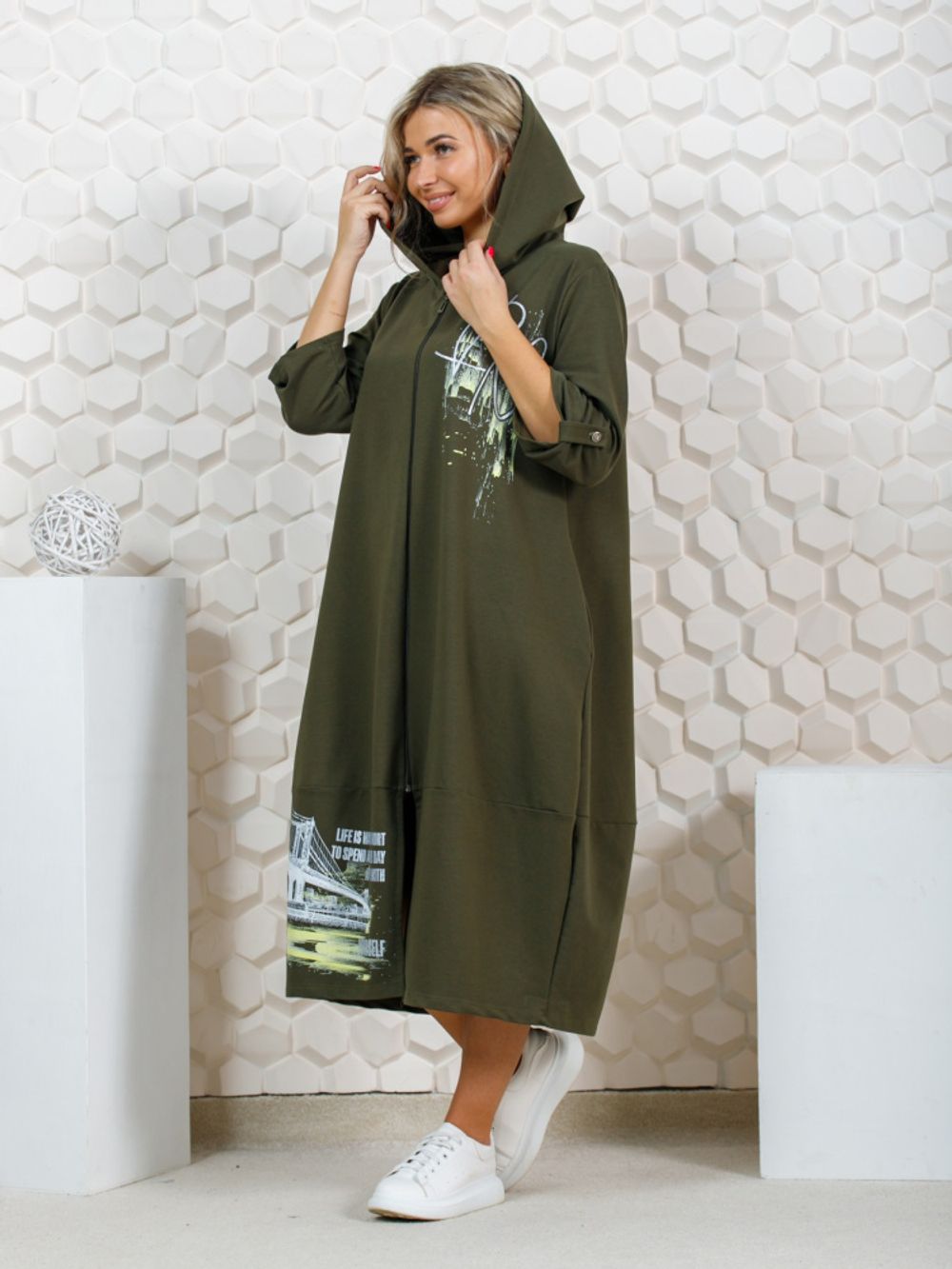 829 Мантия "хаки" SveTekst (Акция)