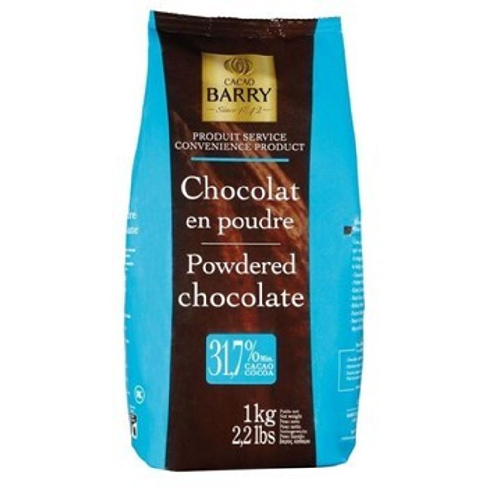 Горячий шоколад 31,7%, 1кг., Cacao Barry