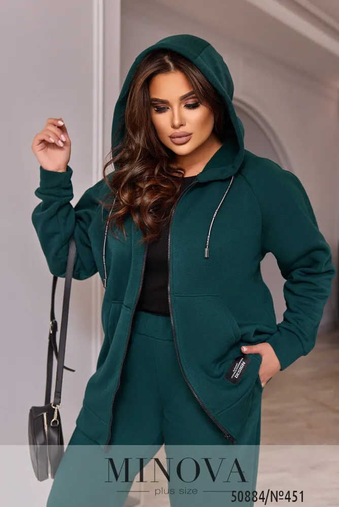 Костюм 451-зеленый Minova