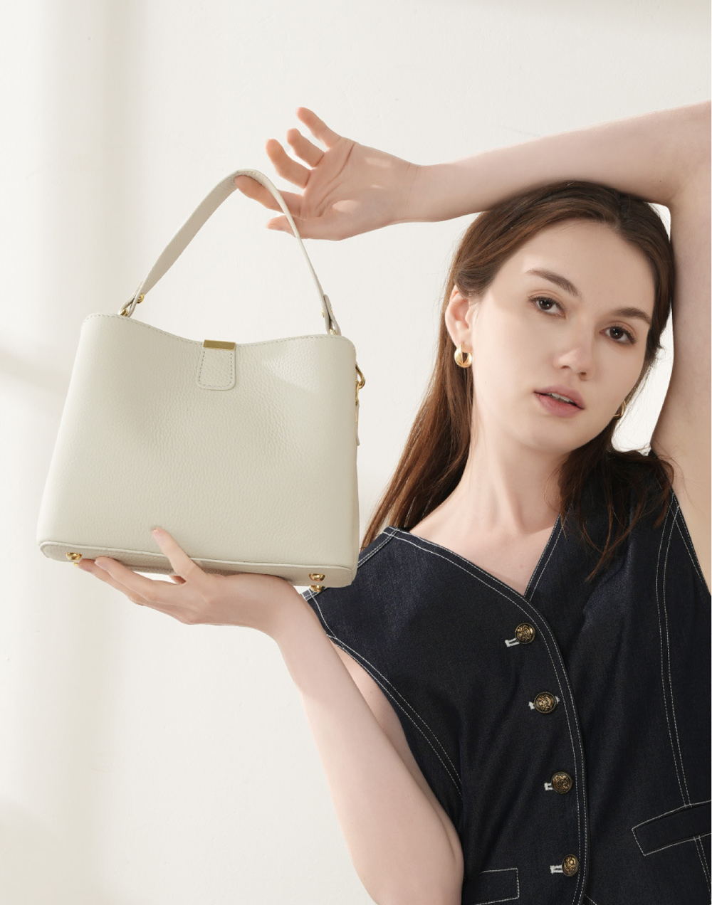 Сумка XOXO LEGENDS ТРИКРИТИС | Молочный