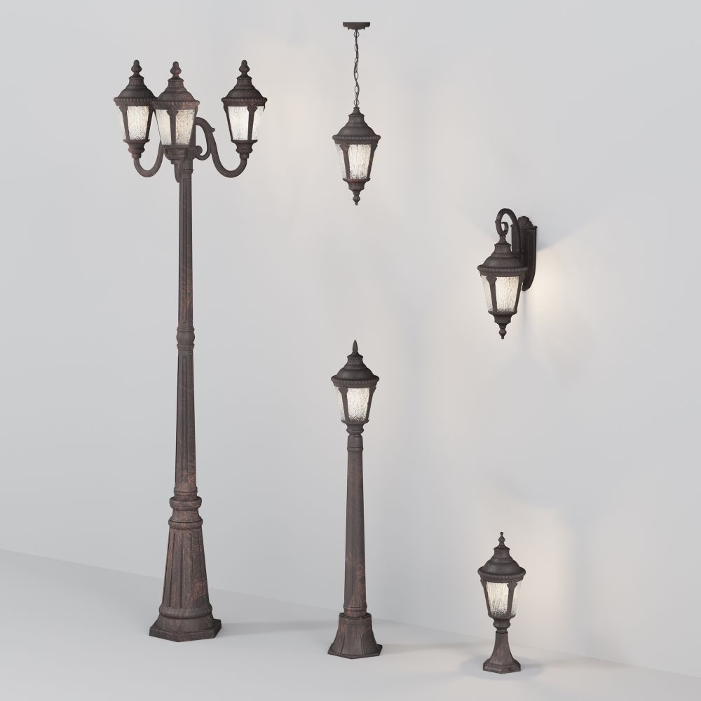 Ландшафтный светильник Outdoor O028FL-01BZ