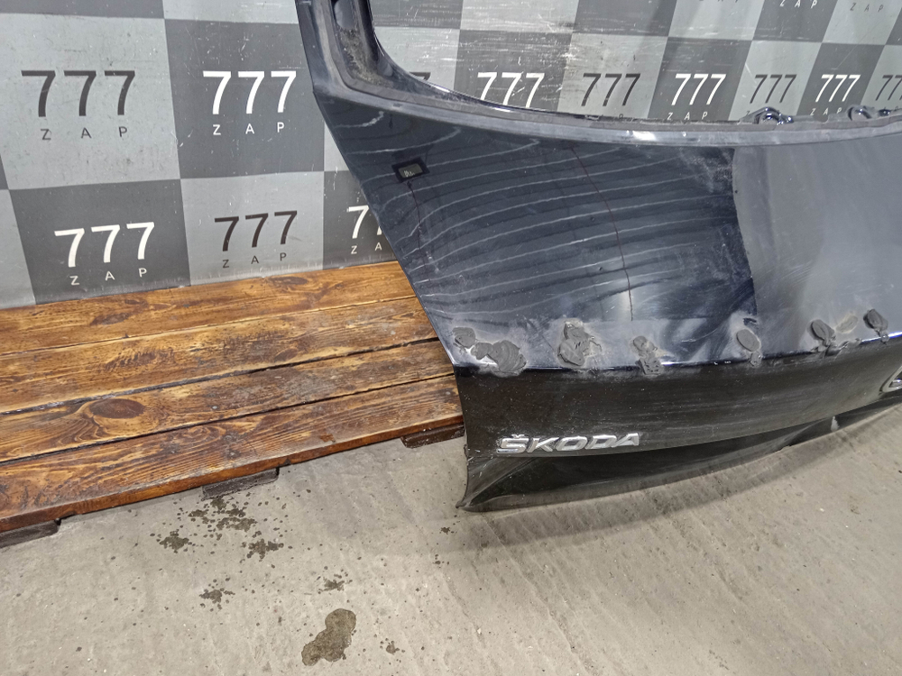 Крышка багажника Skoda Rapid 1 12-20 Б/У Оригинал 5JA827025B