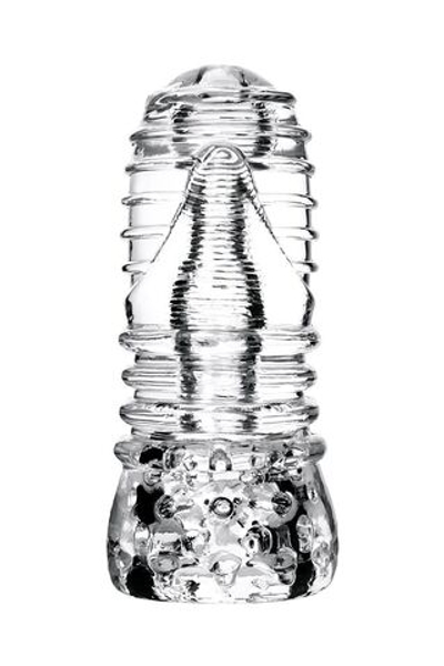 Прозрачный мастурбатор Lingam Savitri (Цвет: прозрачный)