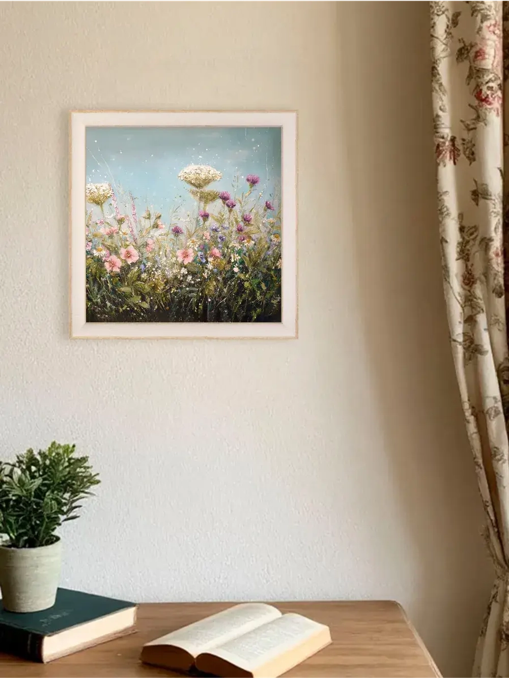 Картина на стену интерьерная на холсте 34х34 см