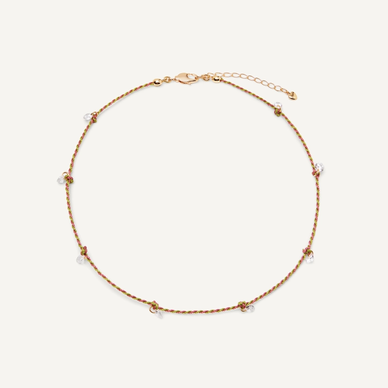 Колье Плетеный Твой Цвет